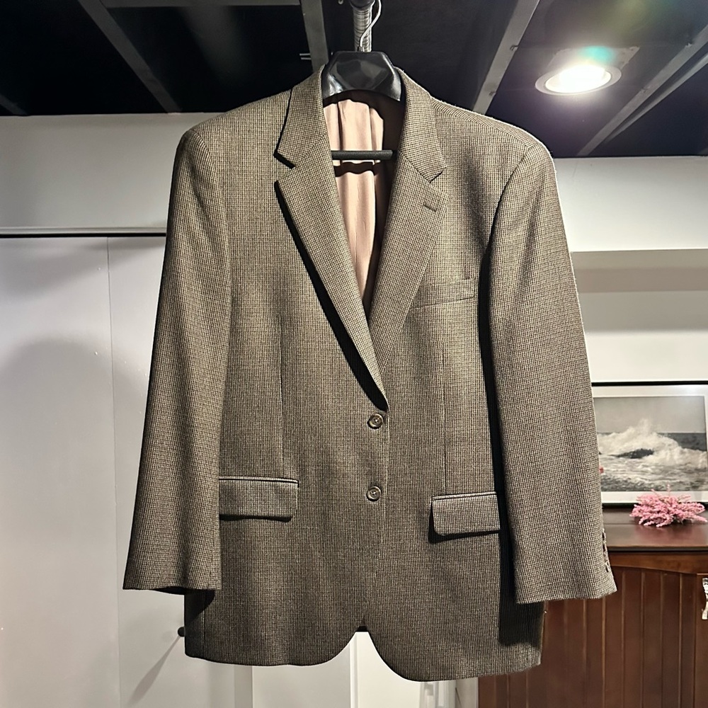 Chaps Sport-coat Blazer 100-% Lambswool 44R
